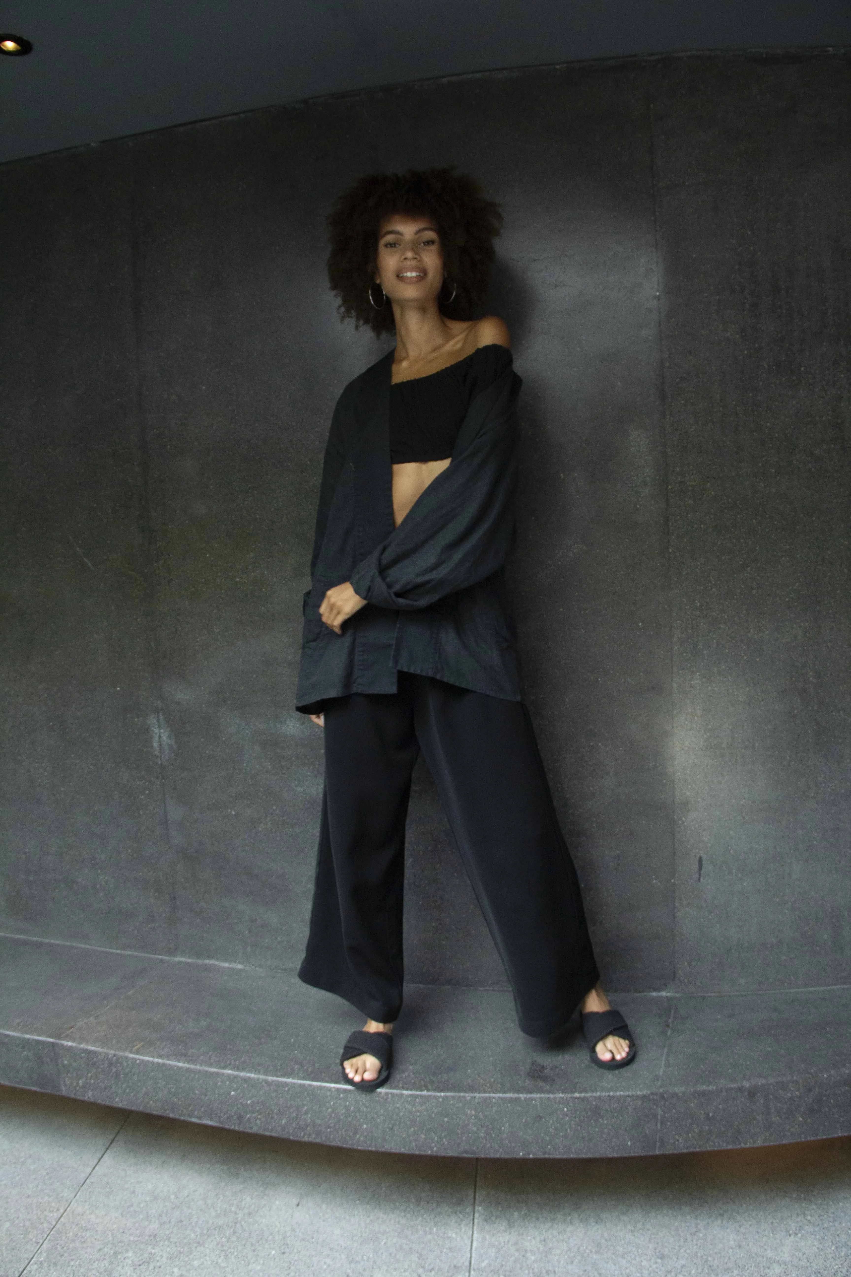 Women's Pable Cross Black