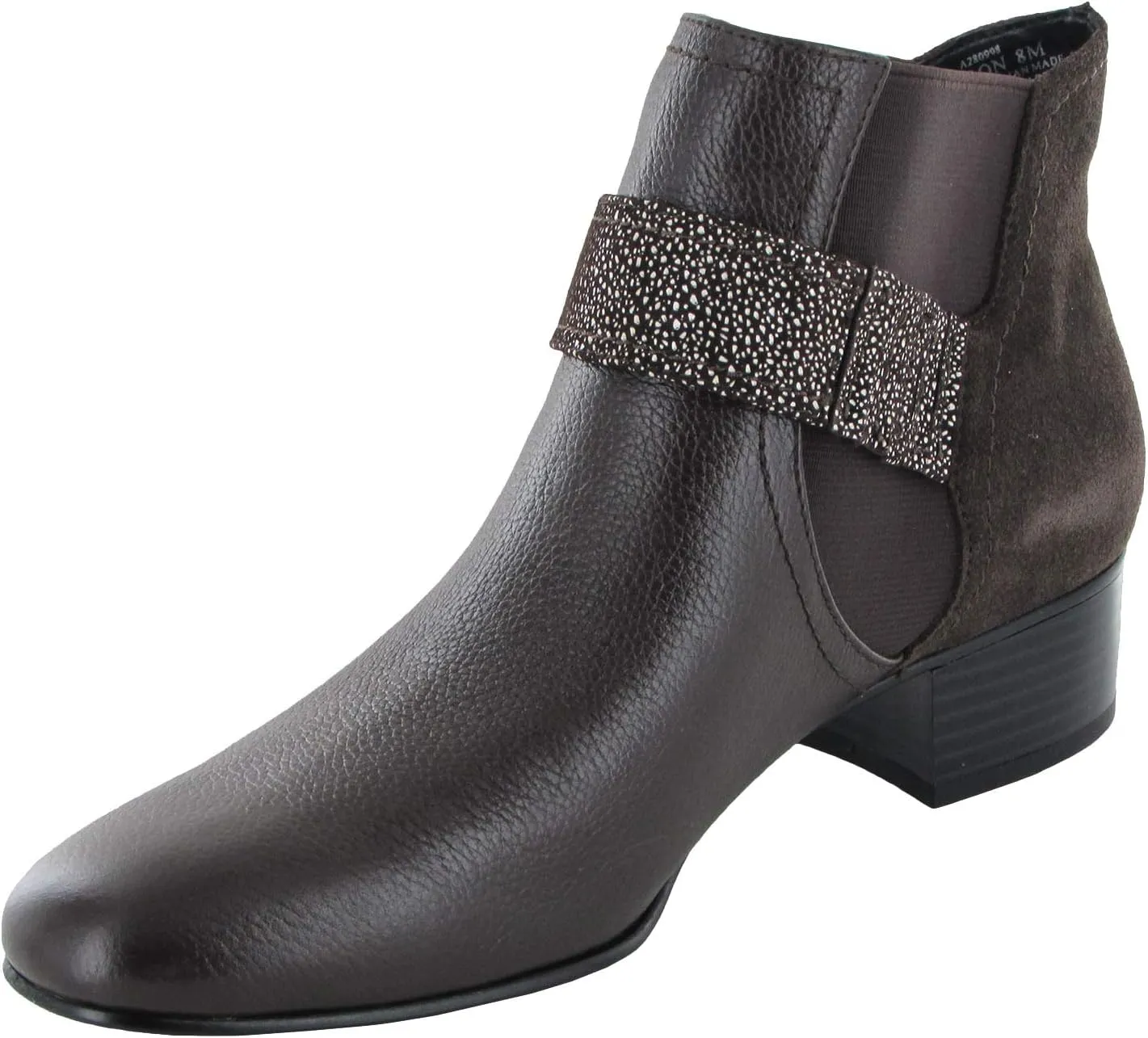 Womens Sharon Ankle Boot Shoes, Brown, US 7