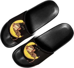 Womens Slide Sandals Non-Slip Soft House Slippers Shower Shoes Indoor Slides Bathroom Sandals