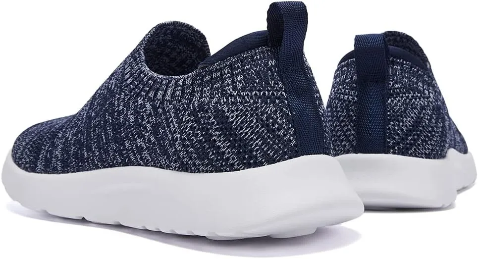 Women's Slip On Shoes, Stretch Knit Walking Shoes, Comfort Sneaker for Work, Travel, Commute