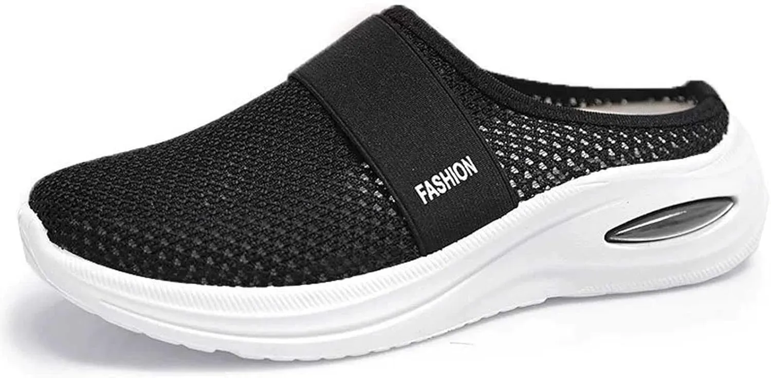 Women's Spring And Summer Fashion Net Cloth Solid Color Covered Toe Slippers Non Slip Comfortable Beach Slippers Slipper Socks for Women Indoor