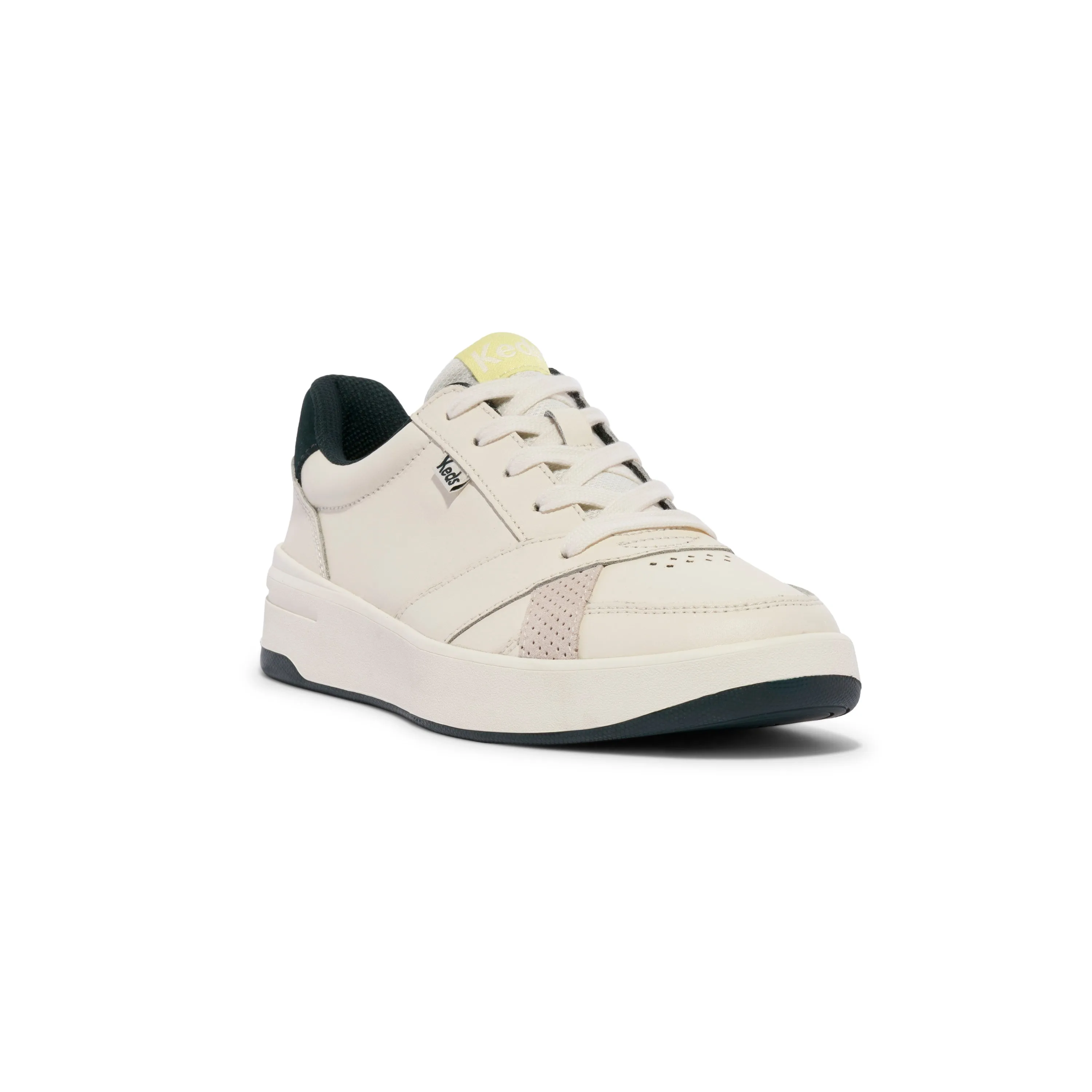 Women's The Court Leather - Off White/Green