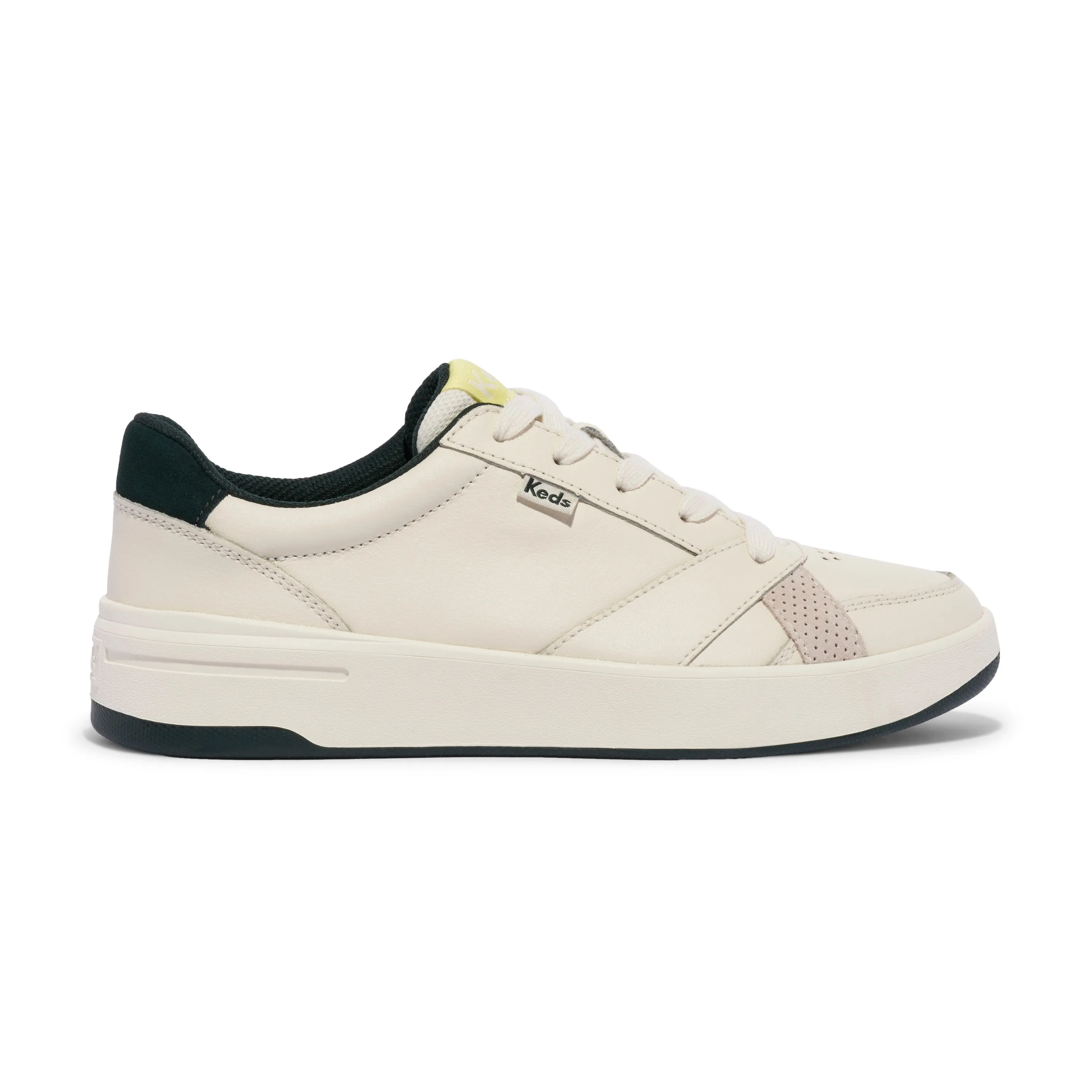 Women's The Court Leather - Off White/Green