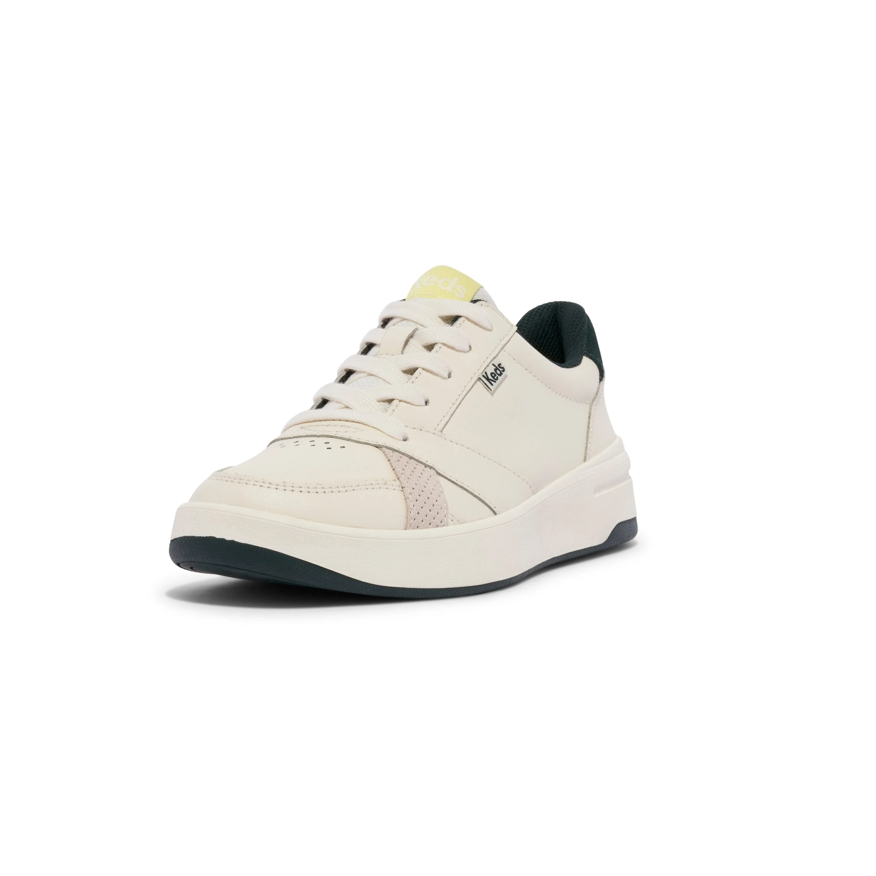 Women's The Court Leather - Off White/Green