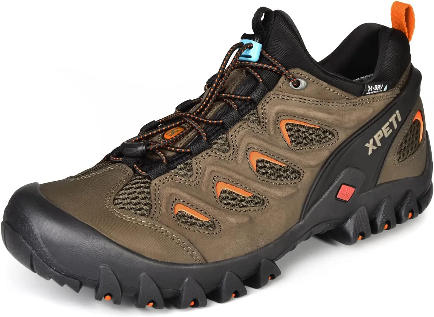 XPETI Men’s Pathfinder Low Stretch Waterproof Hiking Shoes