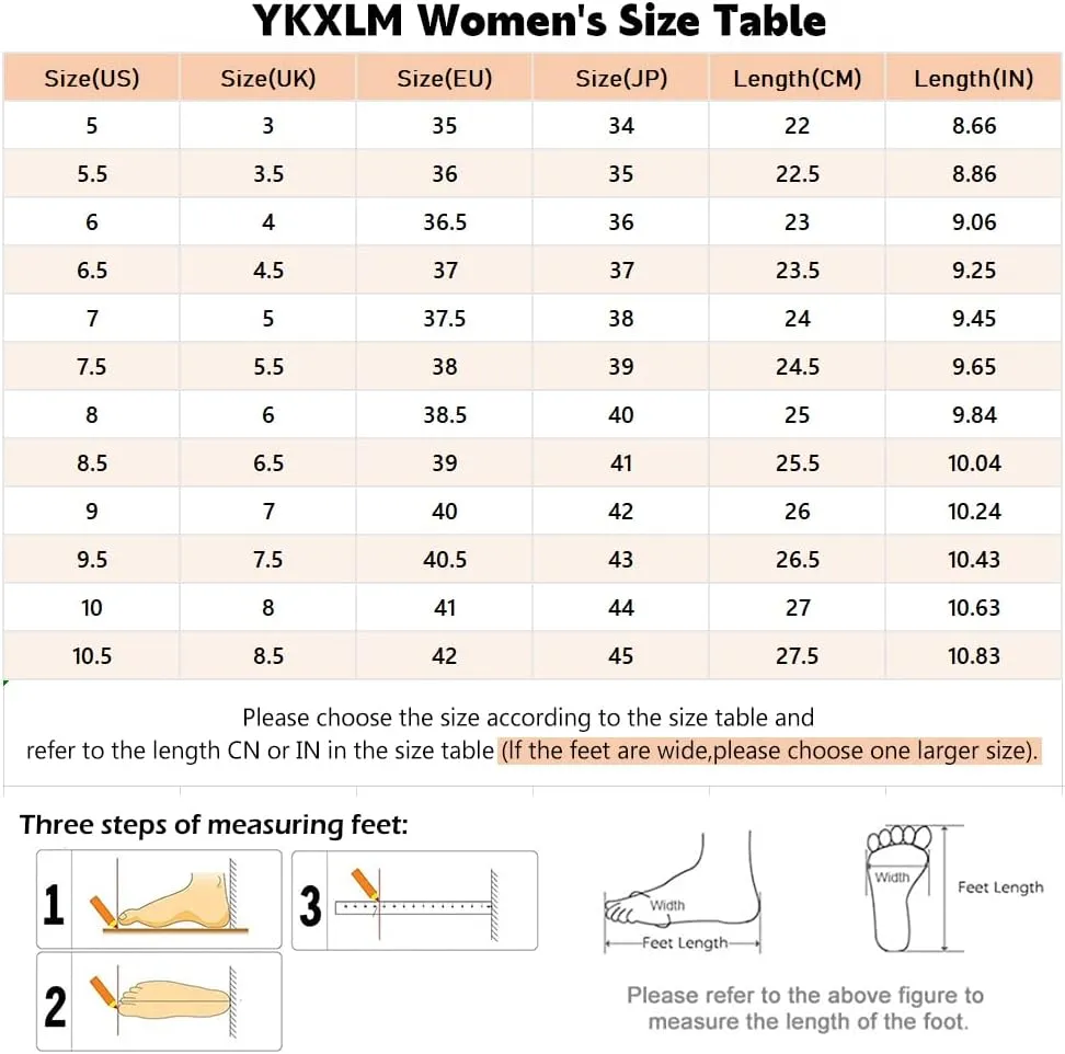 YKXLM Ballroom Dance Shoes for Women Latin Salsa Tango Dancing Shoes Low Heel