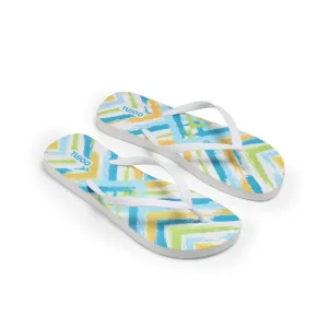 Zigzag Pop Slippers-Multicolors