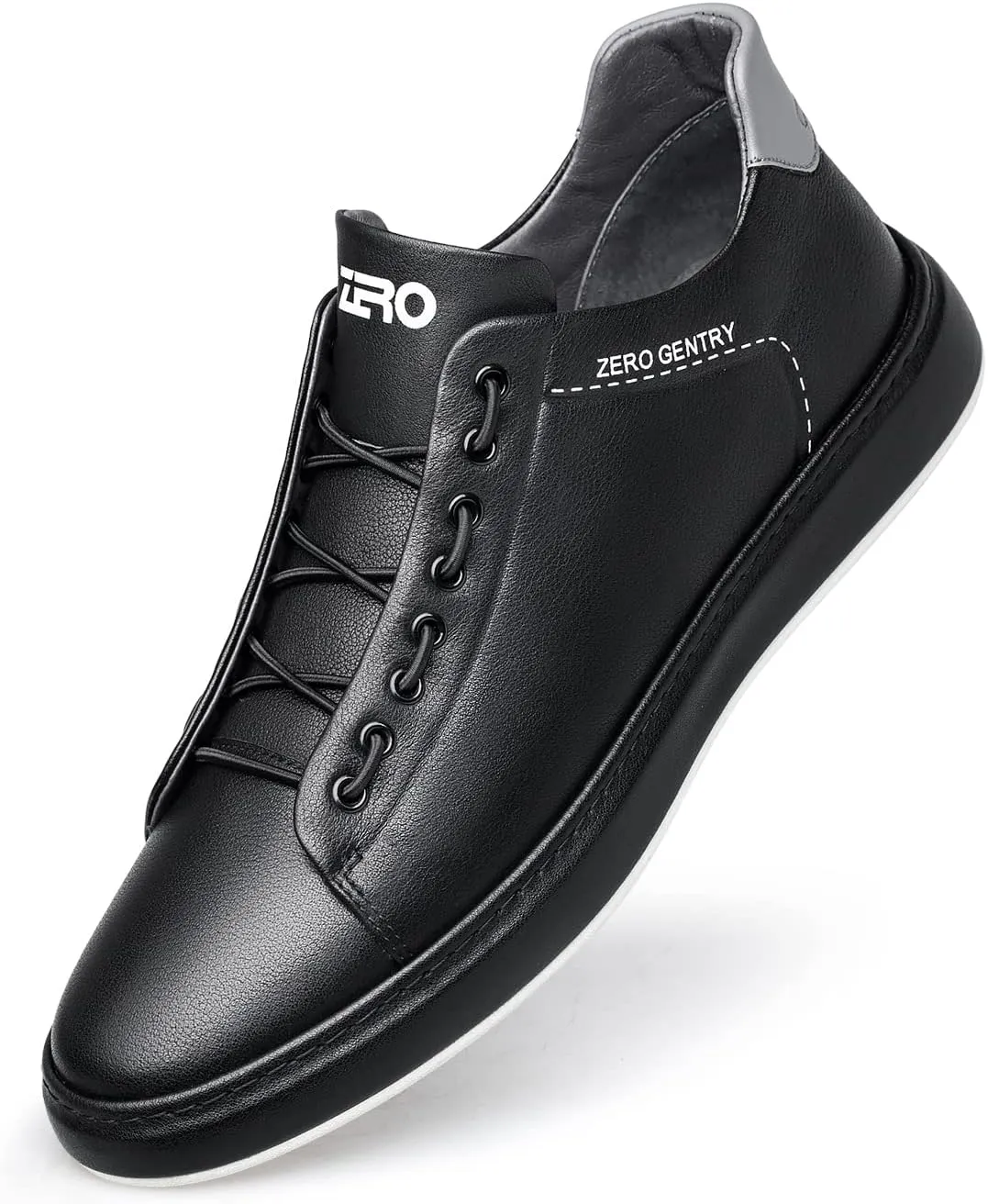 ZRO Men's Slip On Stylish Casual Fashion Leather Sneakers