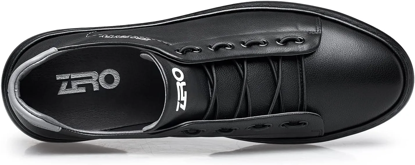 ZRO Men's Slip On Stylish Casual Fashion Leather Sneakers