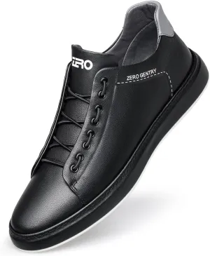 ZRO Men's Slip On Stylish Casual Fashion Leather Sneakers